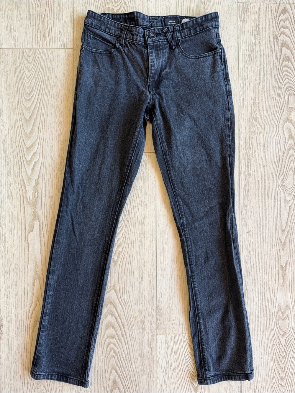 Volcom Vorta Slim Straight Men's Black Skinny Jeans